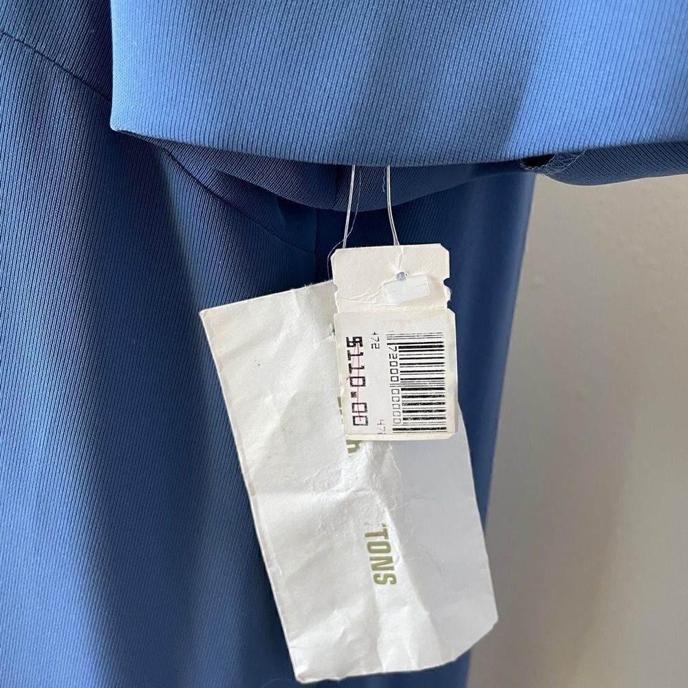 NWT Liz Claiborne Blue Dress Size 10 - Picture 6 of 9